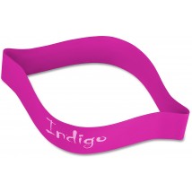 Эспандер Лента латекс замкнутая INDIGO MEDIUM (2-7 кг) 6004-2 HKRB 46*5*0.05см Цикламеновый