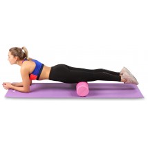 Ролик массажный для йоги INDIGO Foam roll IN045 30*15 см Синий